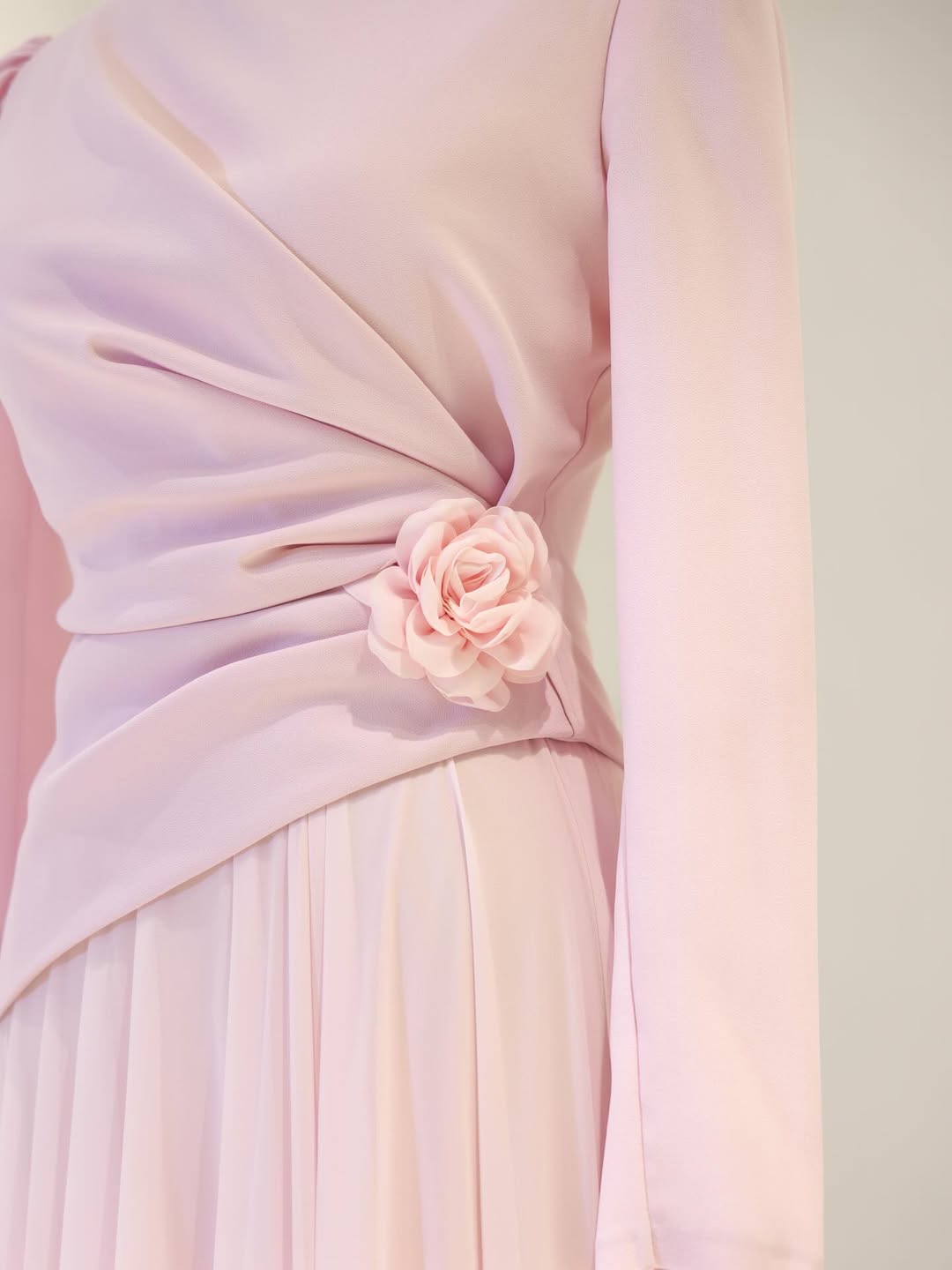 The Evening Petal Two-Piece top & skirt