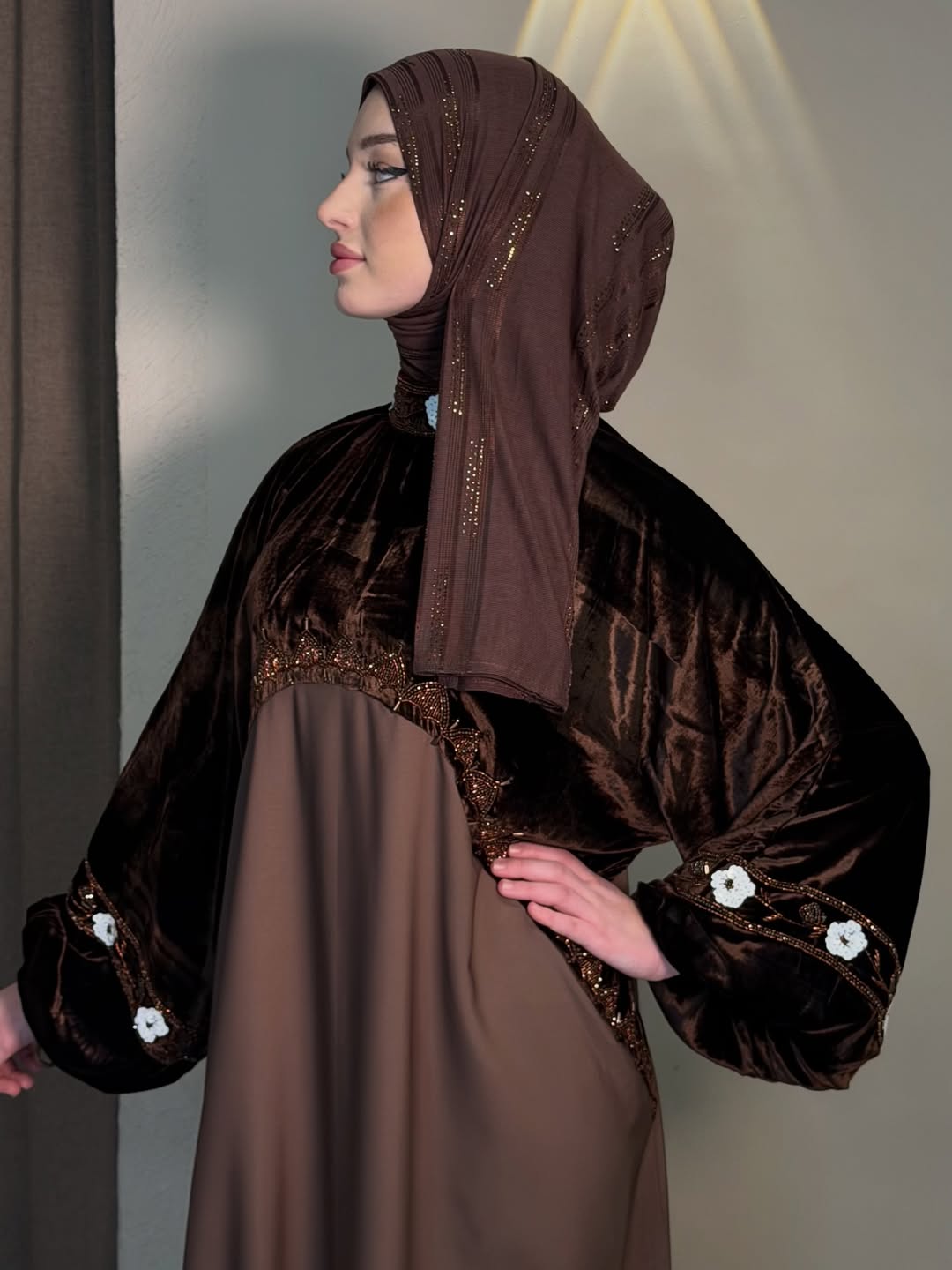 Premium Embroidered Abaya Gown Ramadan Collection | Eid Special Edition