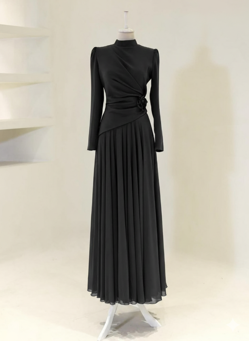 The Evening Petal Two-Piece top & skirt