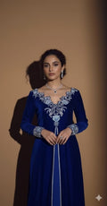 Stylish Velvet Maxi Dress