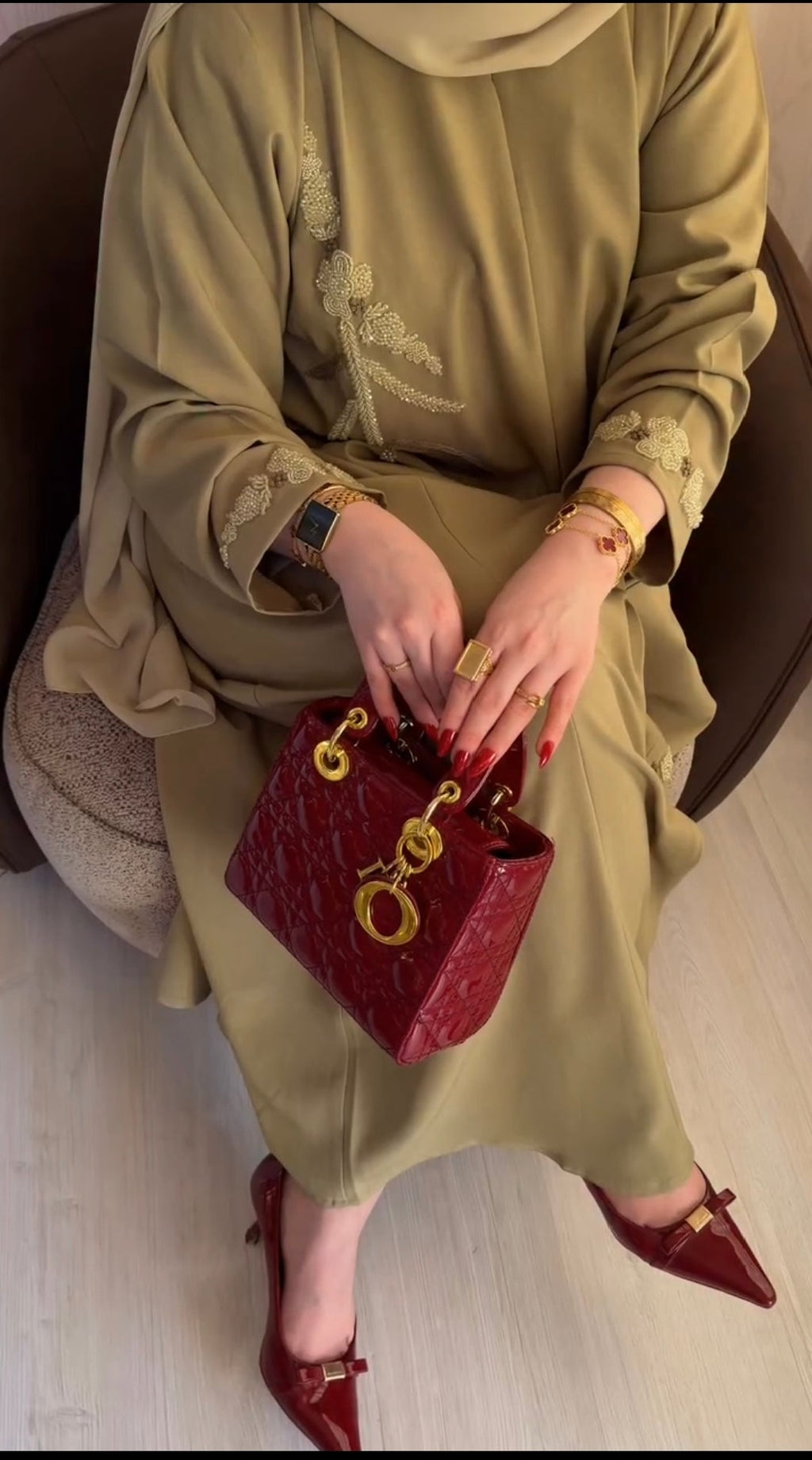 Luxury Embroidered Abaya