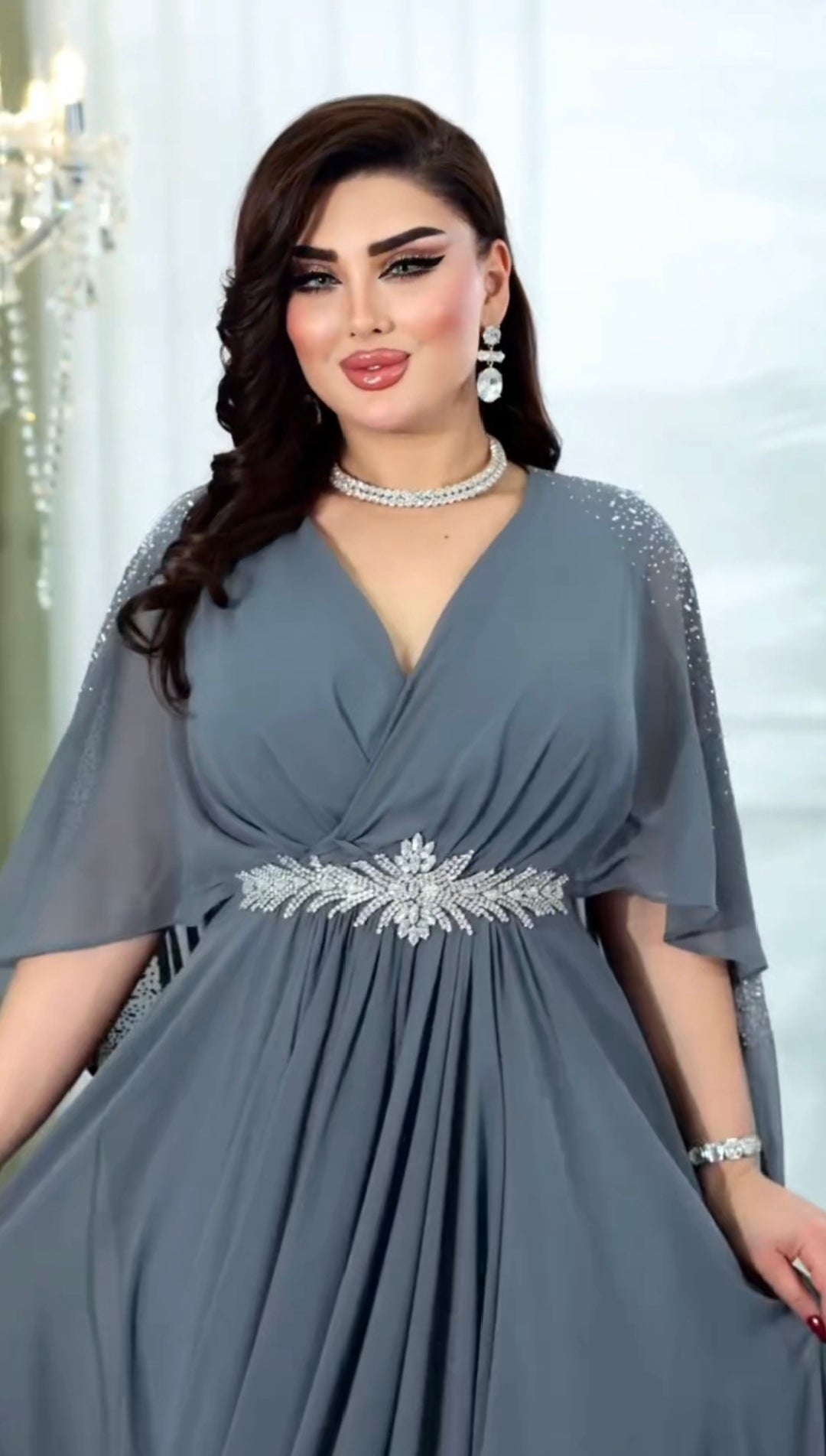 Luxury Cape Gown for Wedding Season